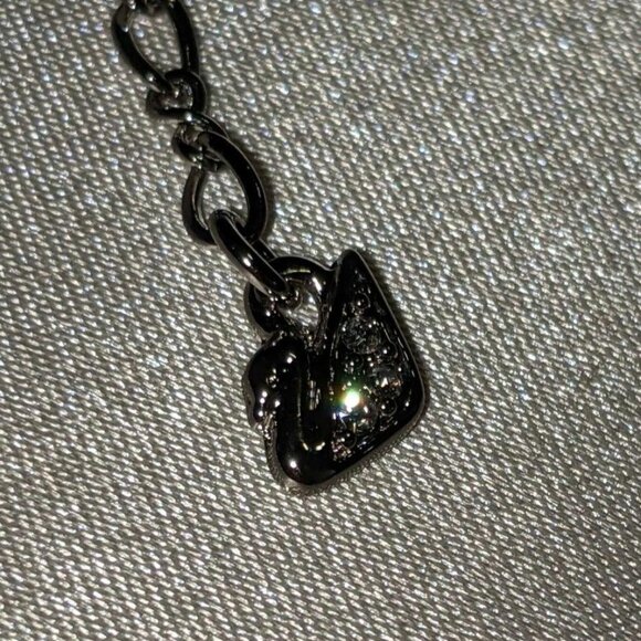 SWAROVSKI crystal rhodium necklace - Picture 4 of 7